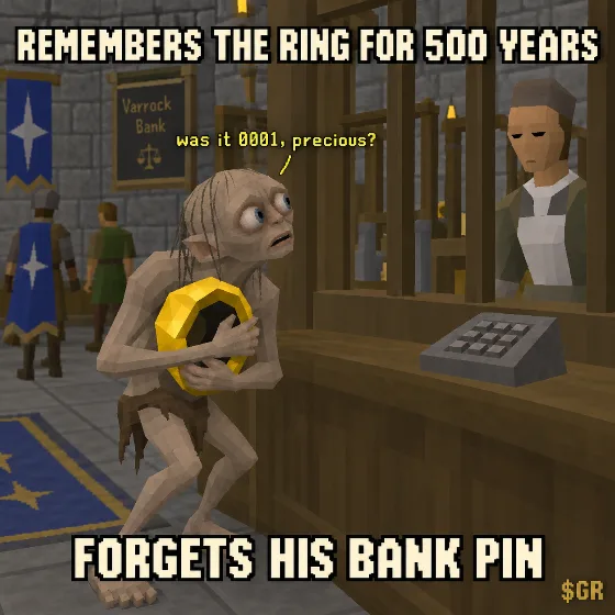 The bank PIN