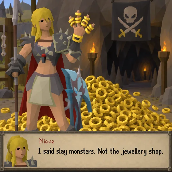 Nieve Gold Rings V2